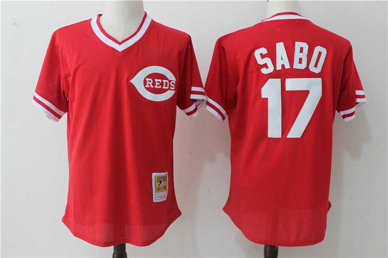 Cincinnati Reds #17 Chris Sabo Red Cooperstown Collection Mesh Batting Practice Jersey,We sell and wholesale Cincinnati Reds #17 Chris Sabo Red Cooperstown Collection Mesh Batting Practice Jersey on line form chian!
